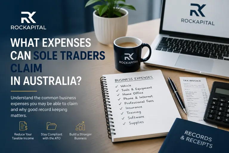 Sole trader business deductions and expenses Australia